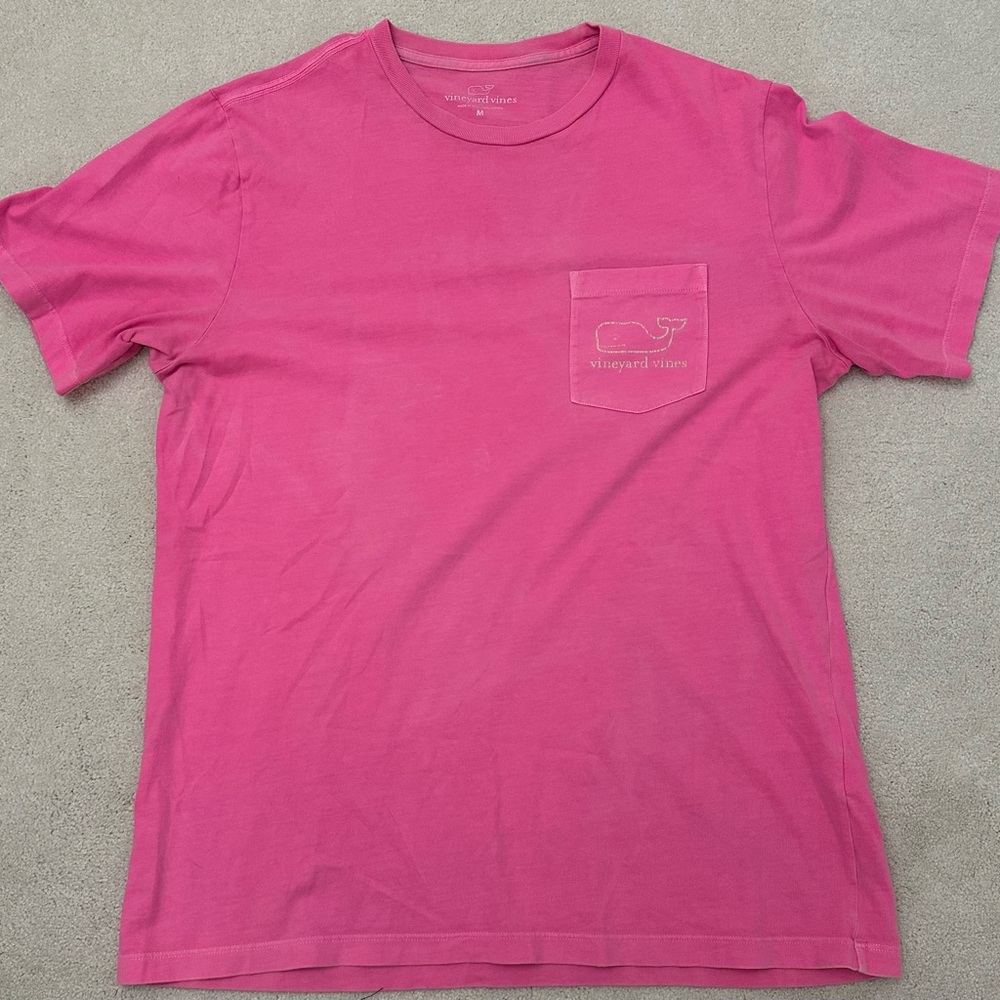 Vineyard Vines Pink Short Sleeve Tee